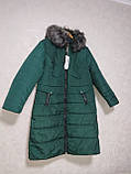 Тепла зимова куртка, пальто, пуховик жіночий 58-60 р, фото 2