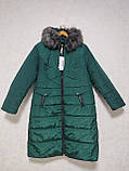 Тепла зимова куртка, пальто, пуховик жіночий 58-60 р, фото 5