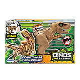 Іграшковий інтерактивний гігантський Тиранозавр DINOS UNLEASHED серии 'Walking & Talking' звук 45*24*14см (31121), фото 5
