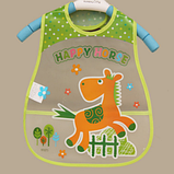 Слинявчик фартух з ковшем для їжі на липучці Конячка (02138), фото 2