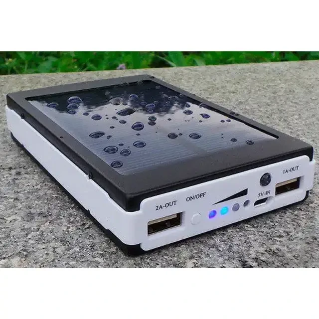 Power Bank Повербанк на Сонячній Батареї Solar Power-20000mAh, Лампа 20 ...