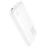 Повербанк Hoco J87 (10000 mAh / Out: USB 18W QC3.0, Type-C 20W PD / In: micro-USB, Type-C 18W ) с LED