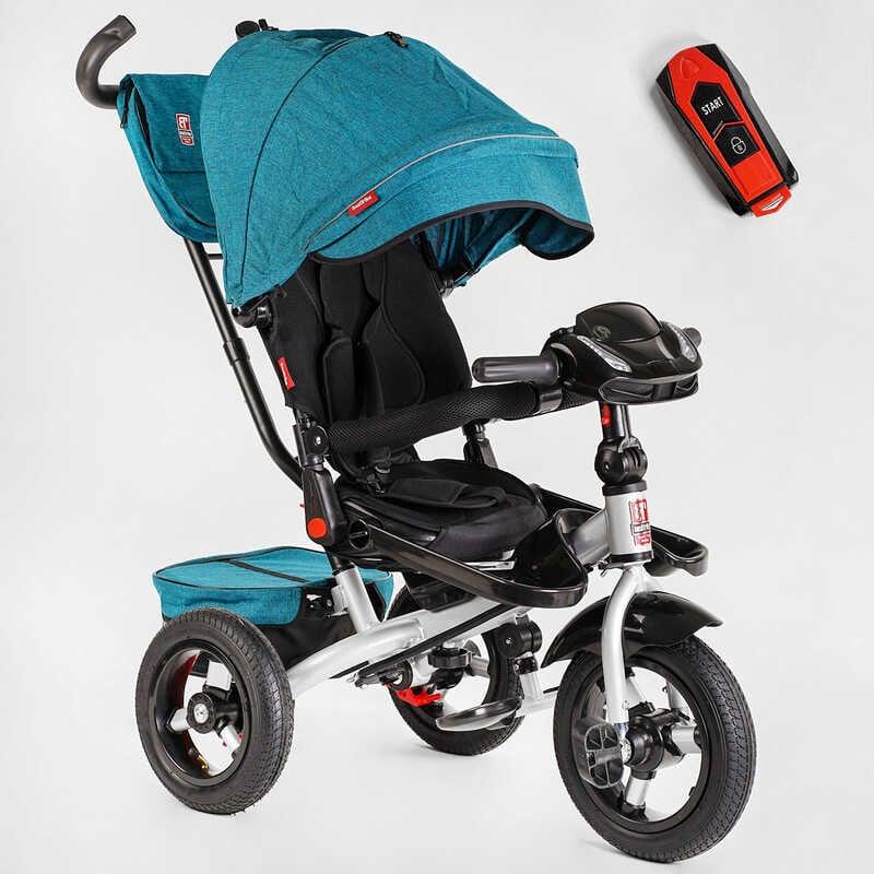 Дитячий триколісний велосипед із поворотним сидінням Best Trike 6088 F — 405-20 з надувними колесами