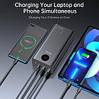 Зовнішній акумулятор Romoss 40000mah power bank 65w, повербанк (PEA40-282), фото 8
