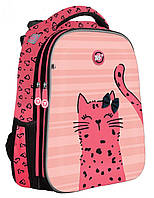 Школьный рюкзак Yes Cats на17 л розовый