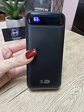 Power Bank King Power KP39 30000 mAh 2xUSB з ліхтариком Повербанк, портативна батарея, фото 3