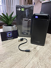 Power Bank King Power KP39 30000 mAh 2xUSB з ліхтариком Повербанк, портативна батарея, фото 6