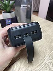 Power Bank King Power KP39 30000 mAh 2xUSB з ліхтариком Повербанк, портативна батарея, фото 4