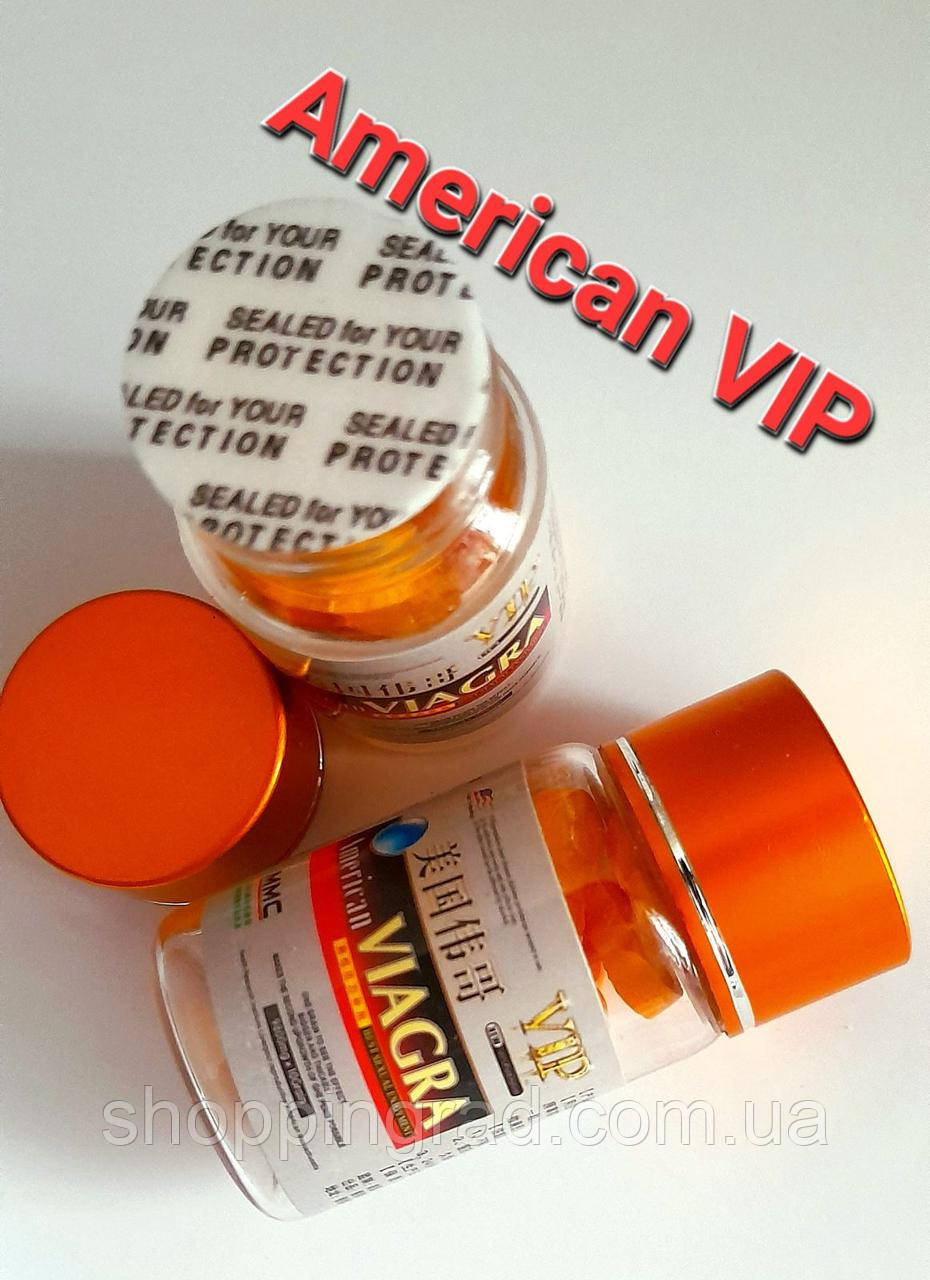 American Vi-gra VIP ефективні таблетки для чоловічої потенції й ерекції Американ Ві-гра (10 шт.). Оригінал!, фото 1