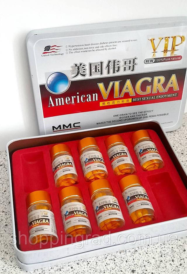 American Vi-gra VIP Эффективные Таблетки для Мужской Потенции и Эрекции ...