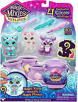 Мікслінги Меджик Мікісіс Мега-набір із 4 фігурками Magic Mixies Mixlings Sparkle Magic Mega 4 Pack Moose Toys