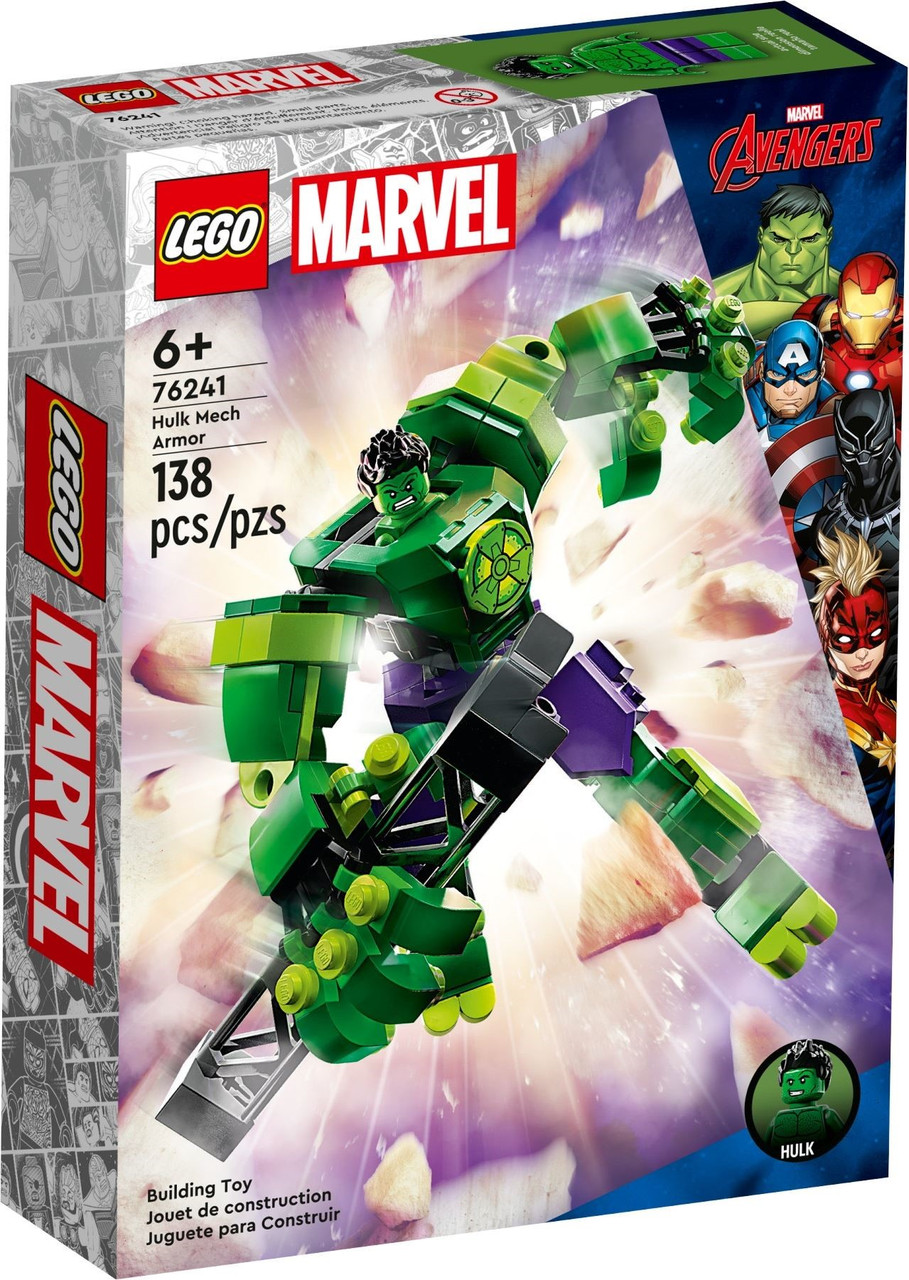 Лего Супергерой Робоброня Халка Lego Super Heroes 76241