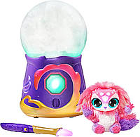 Magic Mixies Magical Misting Crystal Ball с интерактивной , 20 см розовой плюшевой игрушкой