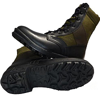 Берці, BW "Baltes jungle boots", чорний/олива, шкіра/тканина, оригінал Німеччина 40 (255/99)