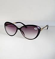 Сонцезахисні окуляри жіночі для зору, з діоптріями — 1,00