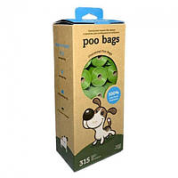 Пакеты для уборки за собаками Poo Bags без запаха 315шт (21 рулон)