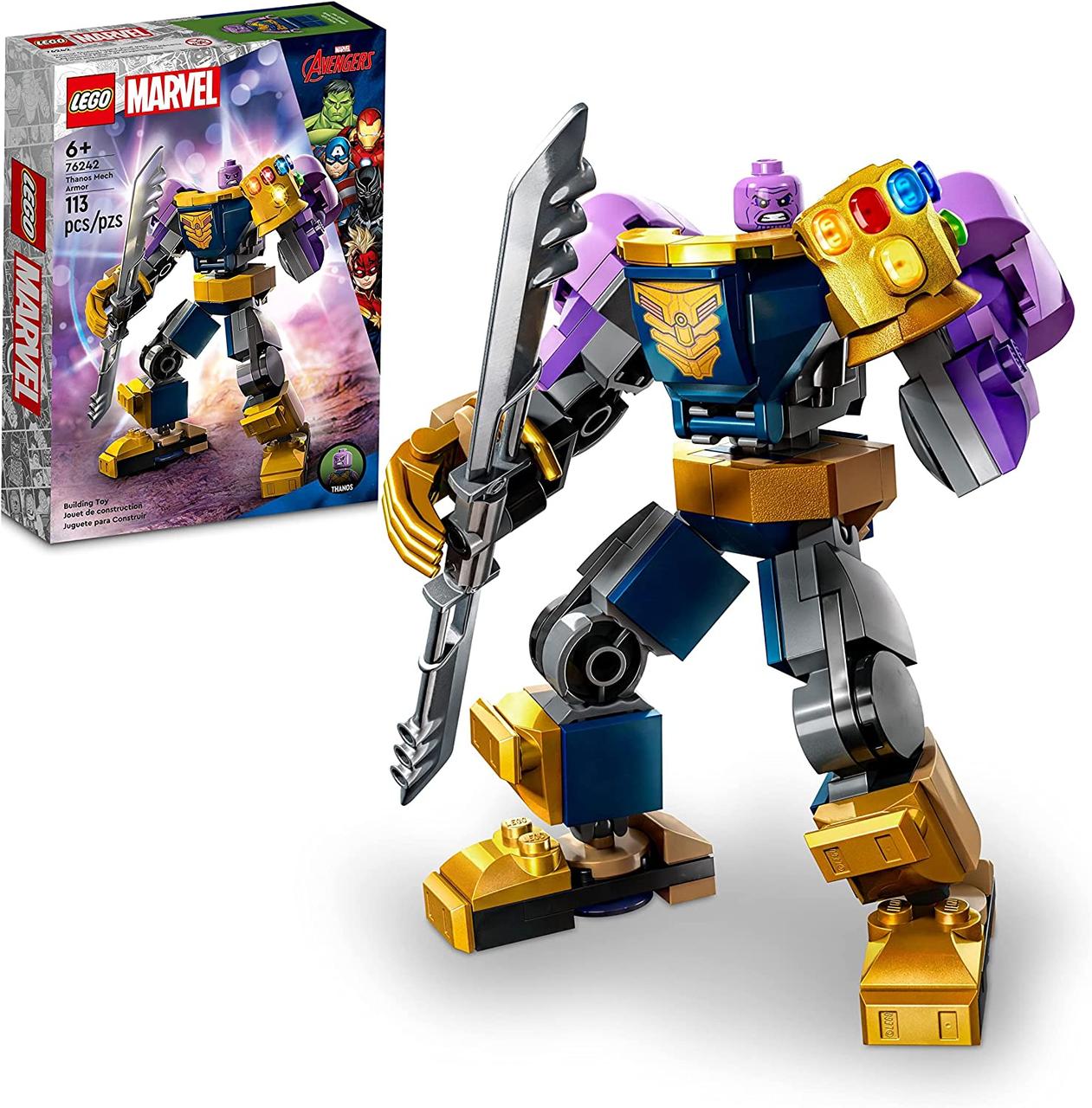 Лего Супергерой Робоброня Таноса Lego Super Heroes 76242