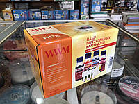 Набор перезаправляемых картриджей WWM для Epson Stylus SX125/SX130/SX235W (RC.T128Р)