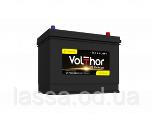 Акумулятор Volthor EFB 6СТ-70-АЗ (0) Asia правий плюс