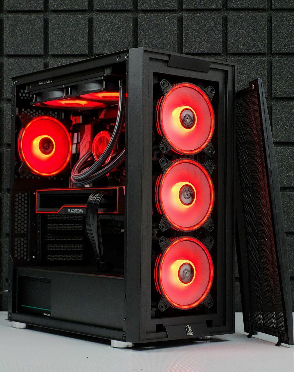 Ігровий комп'ютер Ryzen 5 7500F / RX 7800XT 16GB "CYBERPUNK FIRE", фото 1