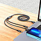 Кабель Combo HOCO Lightning/Type-C/Micro USB 3-in-1 Super charging cable X76 |1m, 2A|, фото 4