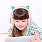 Наушники HOCO Cat ear kids BT headphones W39 |BT5.3, AUX, 10H, 85db|, фото 6