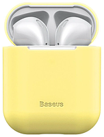 Чехол силиконовый AirPods Baseus (WIAPPOD-BZ0Y) Желтый