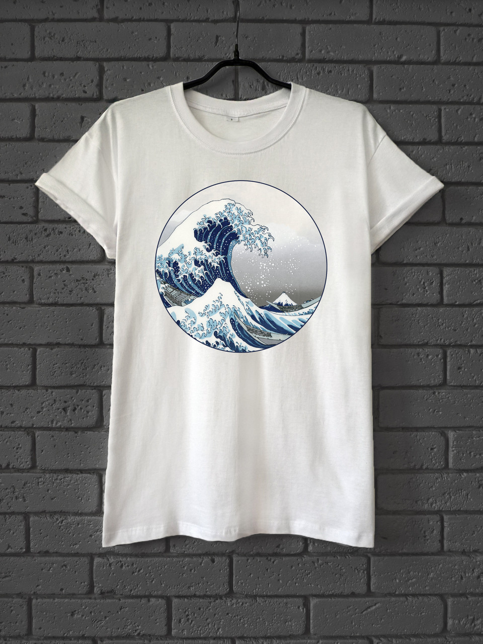 Футболка YOUstyle Great Wave 0570 L White
