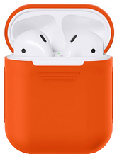 Силіконовий чохол Apple AirPods (без коробки) Жовтогарячий