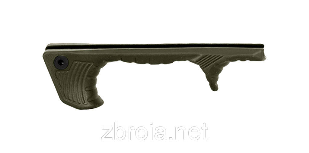 Передня ручка DLG Tactical (DLG-159) горизонтальна на Picatinny (полімер) олива