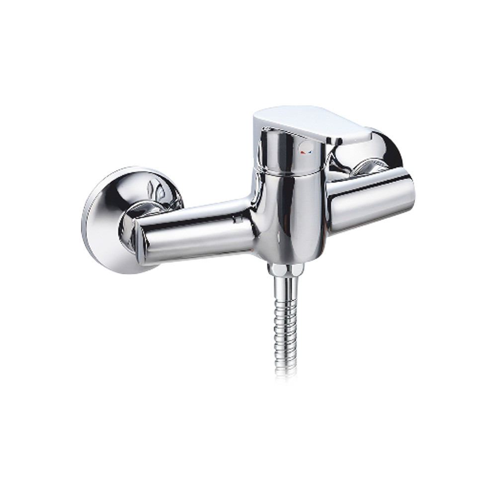 Змішувач для душу, душової кабіни ТМ AQUATICA (шланг 1,5 м, лійка, кронштейн), фото 1