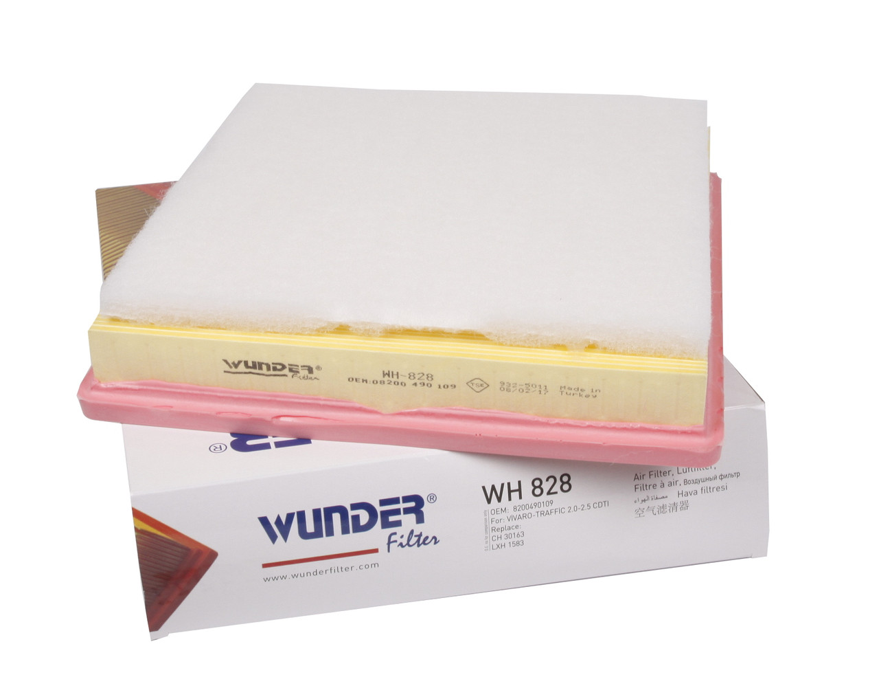 Фільтр повітряний Wunder WH828 (AP137/3), фото 1