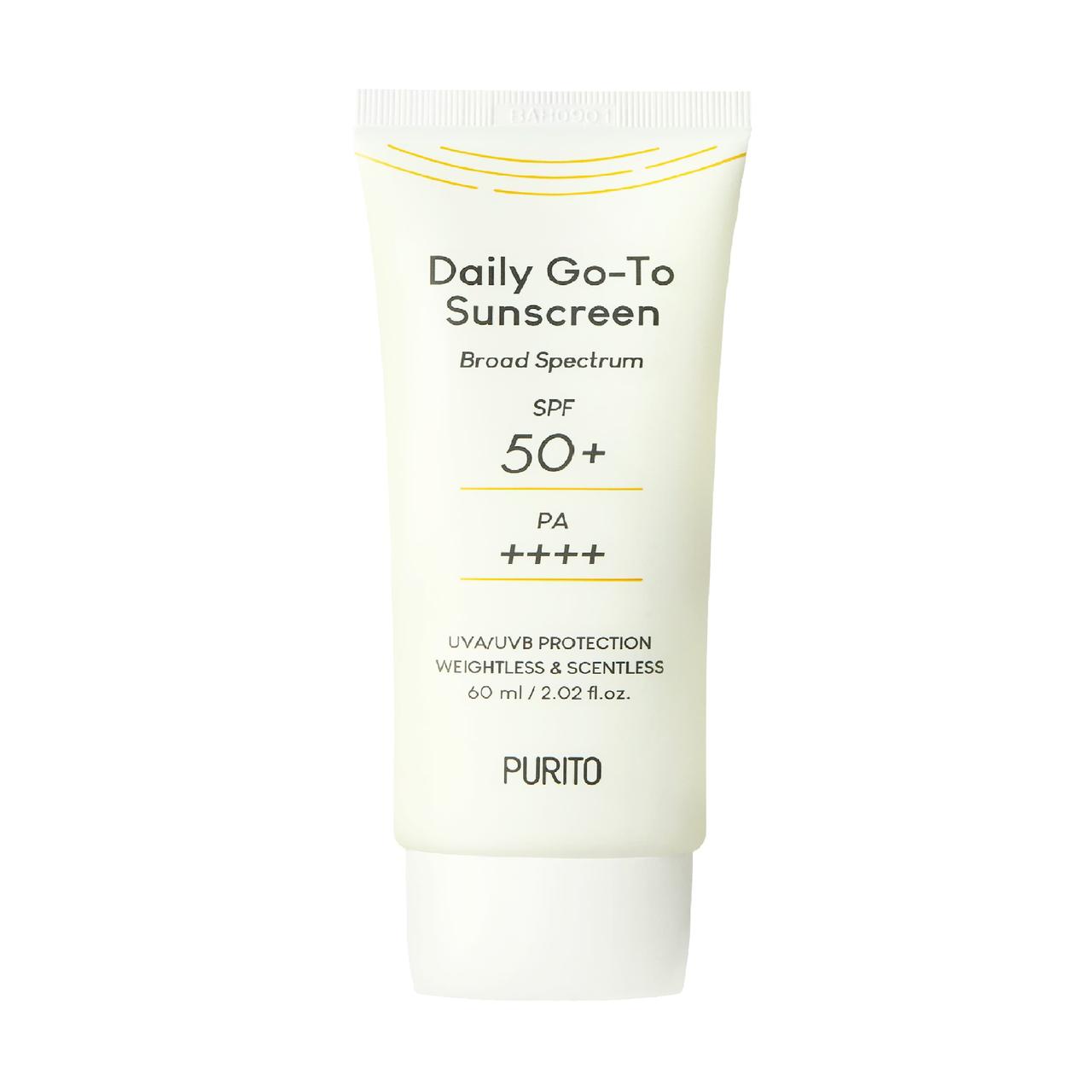 Сонцезахисний крем Purito Daily Go-To Sunscreen SPF 50 PA++++ 60 мл