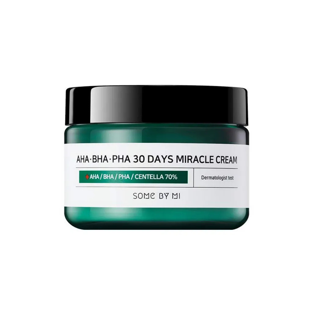Регенеруючий крем з кислотами Some By Mi AHA / BHA / PHA 30 Days Miracle Cream 60 мл