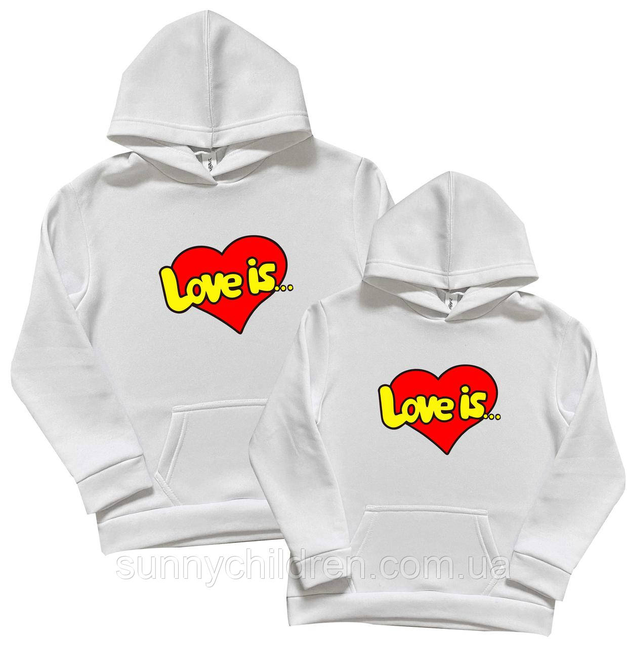 Набор толстовок LOVE IS