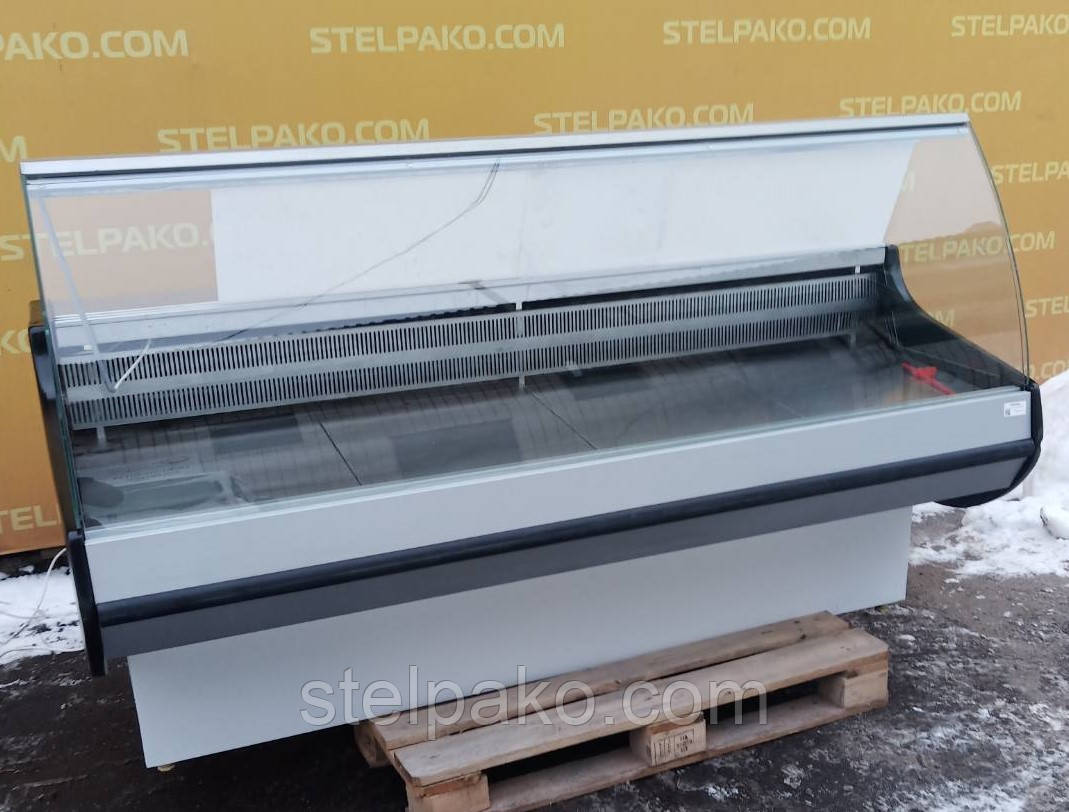 Холодильна ковбасна вітрина «Росc Siena» 2.1 м. (Україна), LED - підсвітка, Б/у