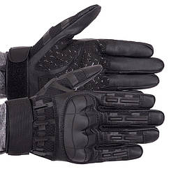 Рукавички тактичні із закритими пальцями Zelart Military Rangers 9879 розмір M Black