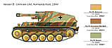 Збірна модель (1:72) САУ Sd.Kfz.124 Wespe, фото 5