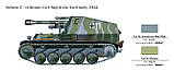 Збірна модель (1:72) САУ Sd.Kfz.124 Wespe, фото 6