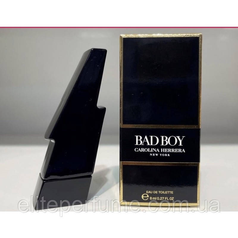 Мініатюра Carolina Herrera Bad Boy 8 ml Оригінал