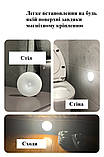 Розумний LED світильник з датчиком освітлення та руху, світлодіодний нічник на стіну, лампа на стелю, фото 6