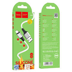 Кабель Hoco X86 Spear USB на Lighting для зарядки та передачі даних