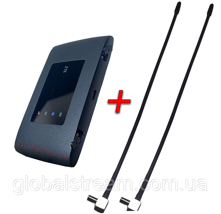 4G-LTE/3G WiFi Роутер ZTE MF920U (KS, VD, Life) + 2 антени 4G(LTE) по 4,5 db
