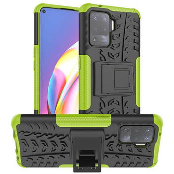 Чохол Armor Case для Oppo A94 4G / F19 Pro / Reno 5 Lite Lime