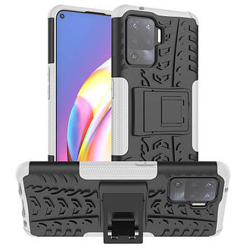 Чохол Armor Case для Oppo A94 4G / F19 Pro / Reno 5 Lite White