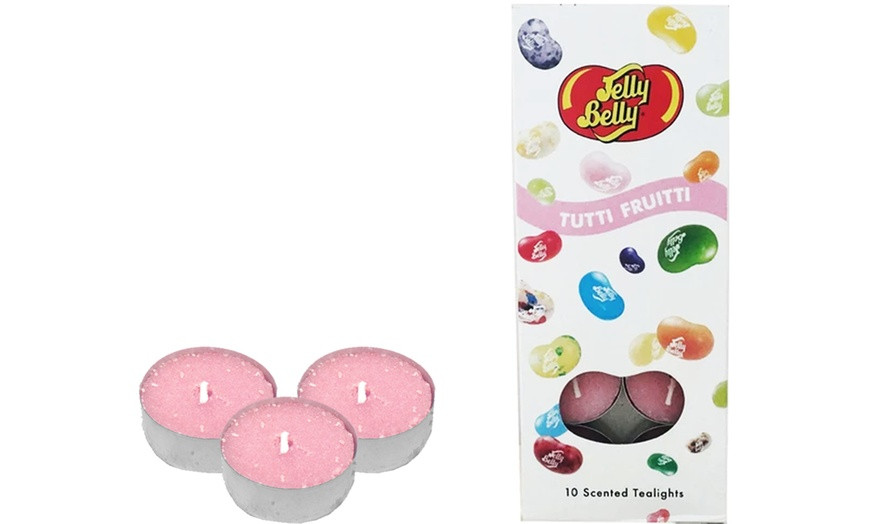 Набір свічок Jelly Belly Scented Tealights Tutti Fruitti 122g 10 шт, фото 1