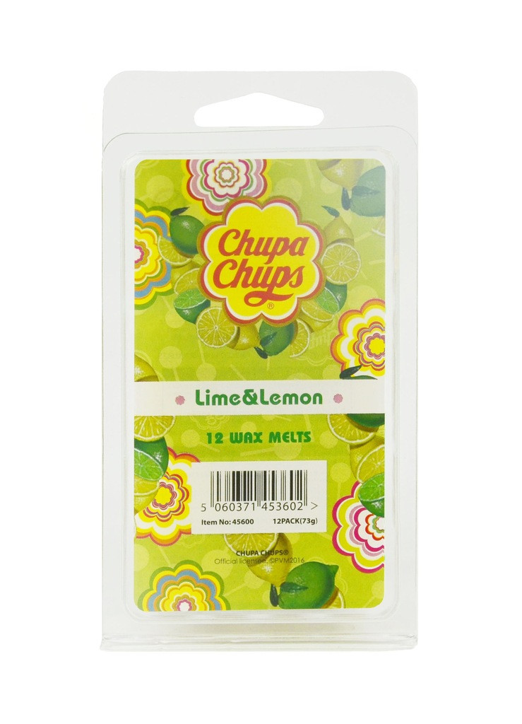 Віск для аромалампи Chupa Chups 12 Pack Wax Melts - Lime & Lemon, фото 1