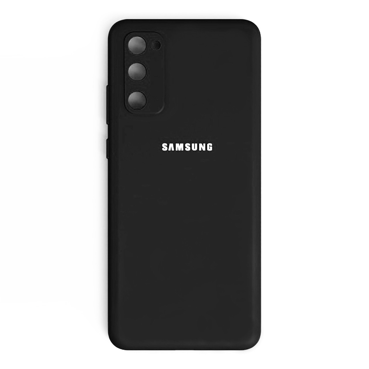 Чохол Silicone Case Premium для Samsung S20 FE Black 3