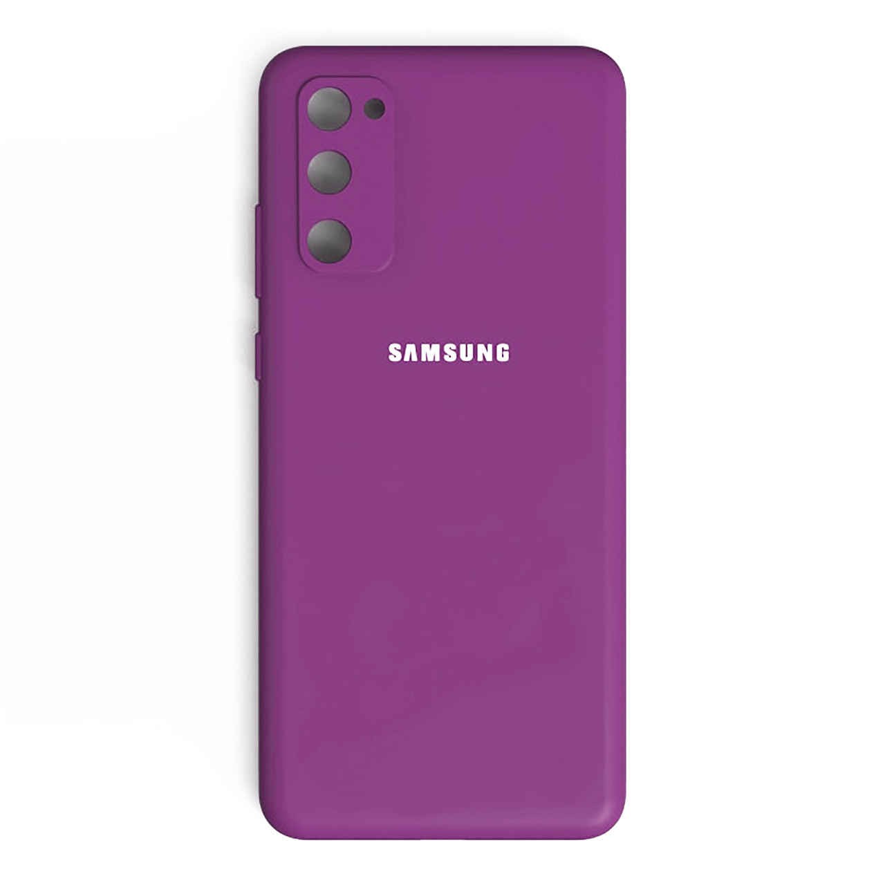 Чохол Silicone Case Premium для Samsung S20 FE Fuchsia 14