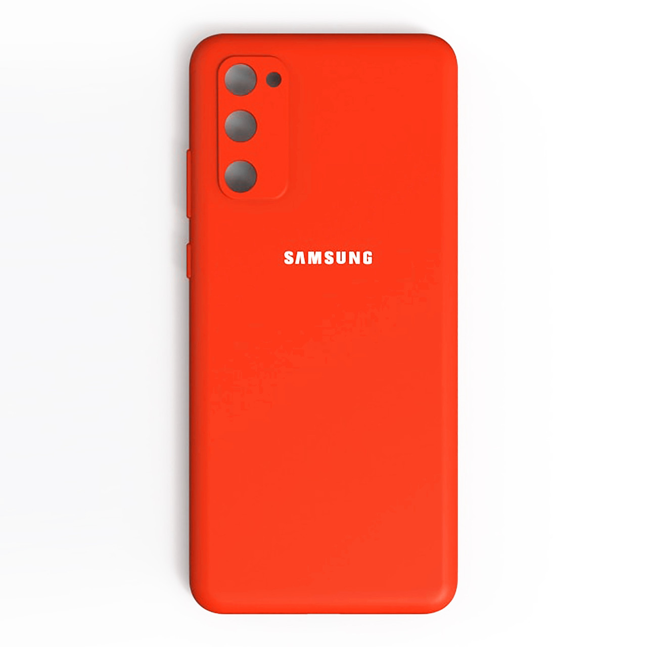 Чохол Silicone Case Premium для Samsung S20 FE Red 1